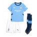 Manchester City Bernardo Silva #20 Replica Home Minikit 2024-25 Short Sleeve (+ pants)